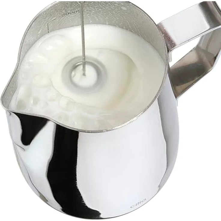 CILIO Milchaufschäumer AMICO, Elektrischer Milchschäumer mit USB-Ladekabel, Hochwertiger Kunststoff, inklusive Rezepte für perfekten Milchschaum – Bild 5