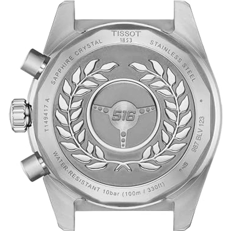 Tissot PR516 Chronograph T1494171104100, 40 mm Edelstahlgehäuse mit Schweizer Quarzwerk und Saphirglas – Bild 3