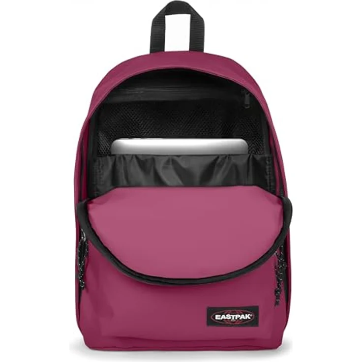 Eastpak OUT OF OFFICE, Freizeitrucksack mit Laptopfach und gepolsterten Schulterriemen, schwarz – Bild 2