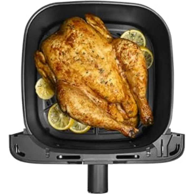 Tefal Easy Fry Mega EY855D10, Heißluftfritteuse mit 7.5 L Fassungsvermögen, 8 Garprogrammen, schwarz – Bild 7