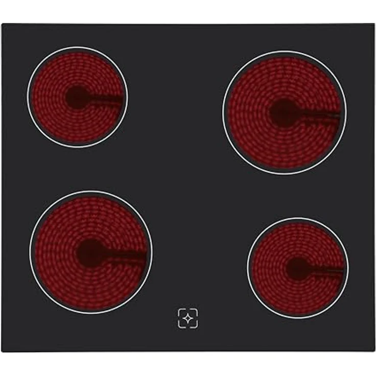 Respekta Einbau Herdset Viktor, Backofen mit Glaskeramikkochfeld, 60 Liter Garraum, Energieeffizienzklasse A, 4 Kochzonen, schwarzes Glas, Einbauherd Set 60 cm – Bild 3