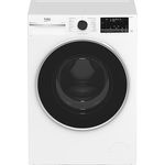 Beko B5WF69410W Waschvollautomat, 9 kg, 1400 U/min, Dampffunktion, Nachlegefunktion, AquaWave Schontrommel, Bluetooth-Steuerung, Weiß