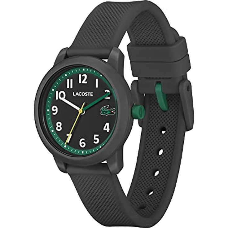 Lacoste Analog Quarzuhr für Kinder mit Schwarzes Silikonarmband - 2030042 – Bild 2