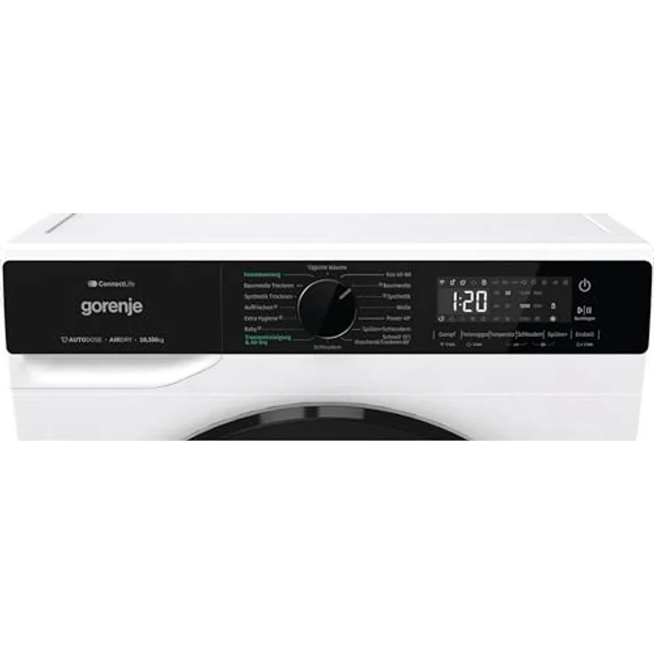 GORENJE Waschtrockner WD2PA1X64ADAAW/DE, 10,5 kg, 1400 U/min, Energieklasse A-20%, mit Nachlegefunktion und Totaler AquaStop – Bild 5