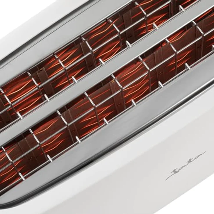Jata JETT1584 Toaster, 2 Schlitze, 7 Bräunungsstufen, Auftaufunktion, Warmhaltefunktion, 1400 W, mit Krümelschublade – Bild 3
