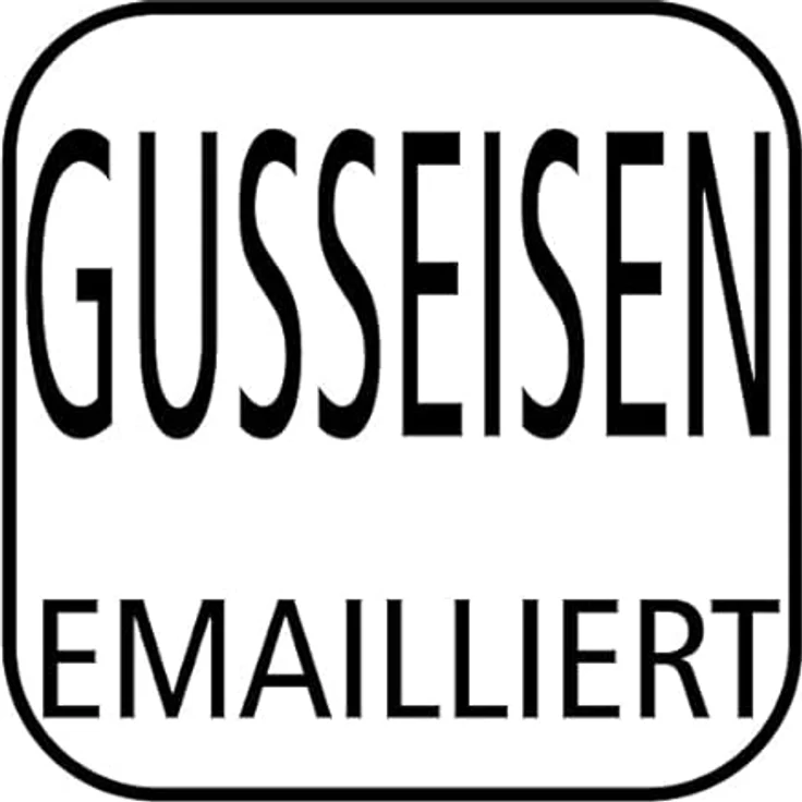 APS 88316 Bräter mit Deckel "5 STARS" Gusseisen induktionsgeeignet ofenfest inkl. Deckelhalter 33x25 cm 5 Liter türkis – Bild 5