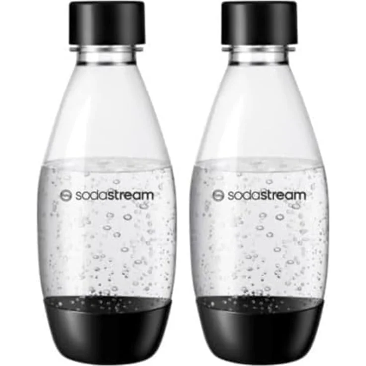 SodaStream Sicherung 0,5 l TP Black DWS, Spülmaschinenfeste Kohlensäureflasche aus BPA-freiem Kunststoff – Bild 1