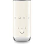 Smeg MFF02CREU Milchaufschäumer, creme, mit keramisch beschichtetem Innenraum und drei Heiz- und Schäumfunktionen