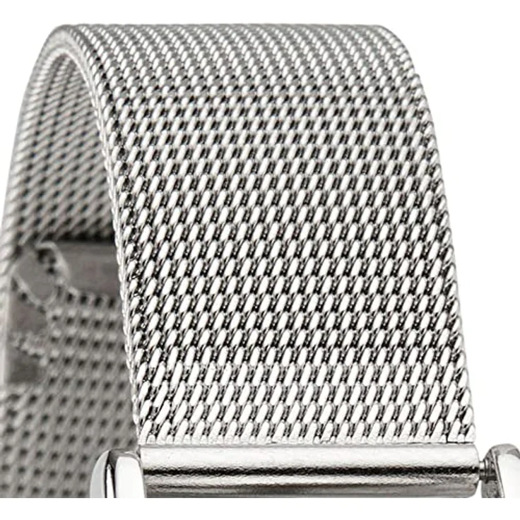 Miraval Moderne Design Damenarmbanduhr mit Datumsanzeige 33mm Edelstahlarmband Extra Dünn, Japanisches Quarzuhrwerk – Bild 3