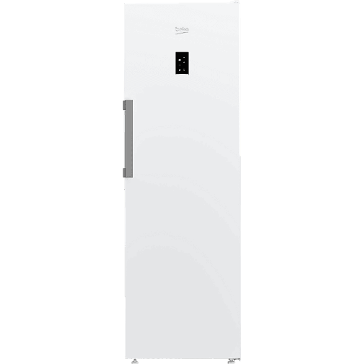 BEKO B7RFNE316W Gefrierschrank, No-Frost, 286 l, weiß, 1865 mm hoch, Schnellgefrierfunktion, wechselbarer Türanschlag