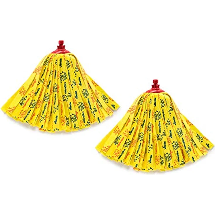 Vileda SuperMocio Soft Wischmop Ersatz, 30% Microfaser, Doppelpack – Bild 2
