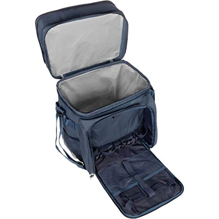 Anndora Picknicktasche Kühltasche inkl. Zubehör 4 Personen 29 Teile, navy, blau weiß – Bild 9