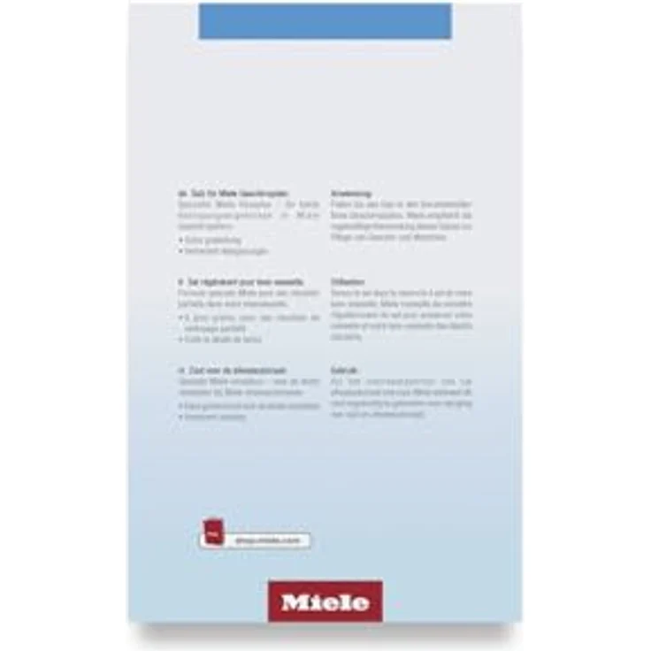 Miele Regeneriersalz 1,5 kg GS SA 1502 P – Bild 5