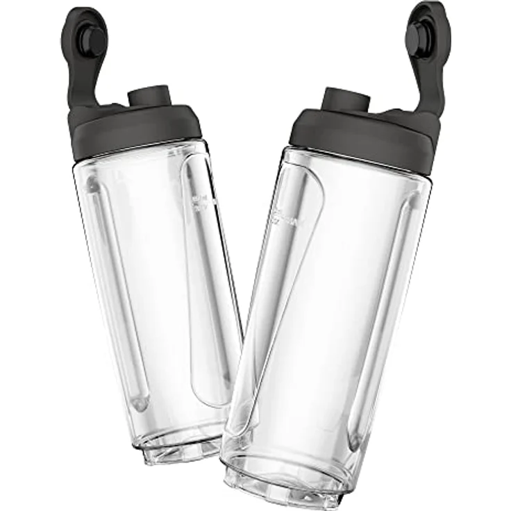 Tefal Mix&Move BL15FD Smoothiemaker, 300 Watt, 0,6 l, inkl. To-Go-Behälter, Edelstahl, silber – Bild 4