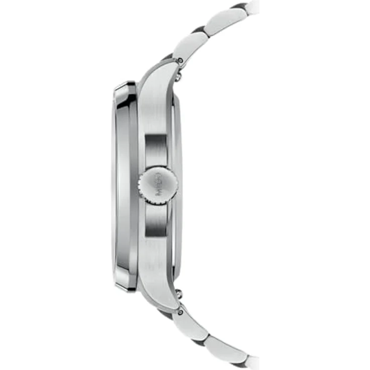 MIDO Orologio Multifort TV Big Date M0495261109100, Armbanduhr aus Edelstahl in Silber mit Saphirglas – Bild 2