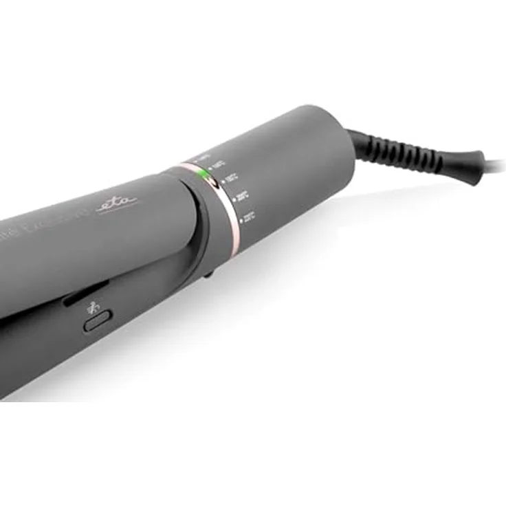 ETA Airpuls Styler 2 in 1, Haarglätter mit keramischer Oberfläche, 1700 W, 5 Temperaturstufen bis 200°C, elektronische Temperaturregelung, schwarz – Bild 5