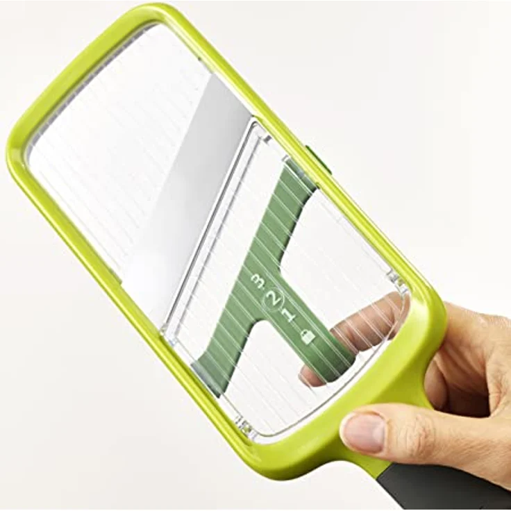 Joseph Joseph Multi-Grip Mandoline Schneider Gemüseschneider Reibe Grün 20141 – Bild 3
