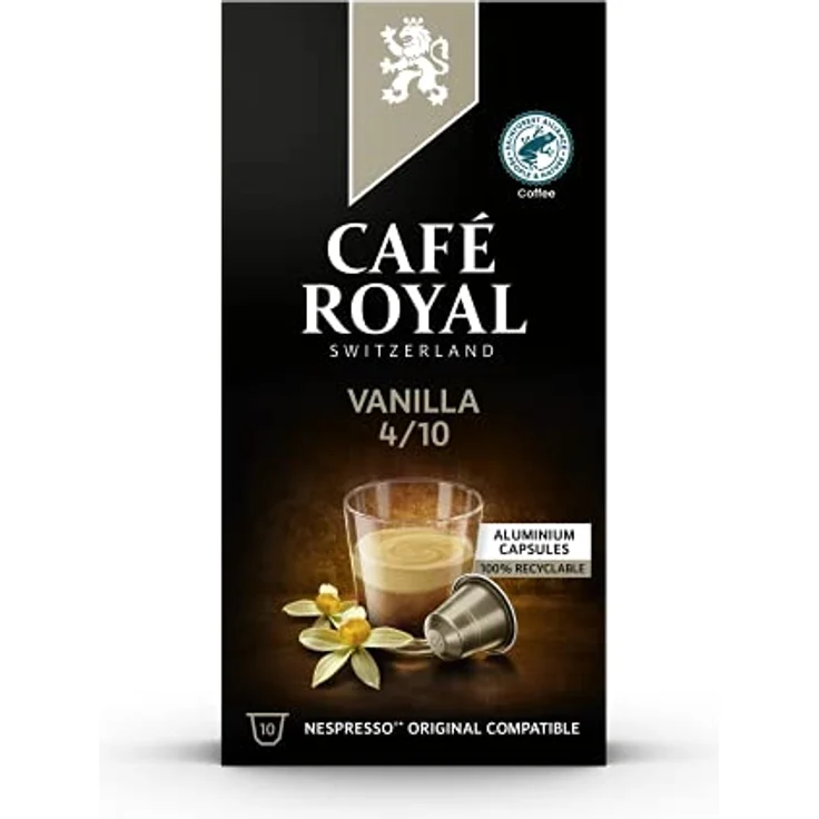 Cafe Royal Vanilla 10 Nespresso komp. Kapseln – Bild 2