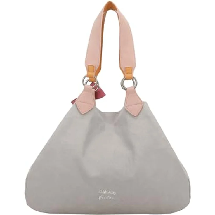Fritzi aus Preußen Izzy Medium Hello Kitty, Canvas Shopper Tasche 42 cm, grau, 100% Baumwolle – Bild 3