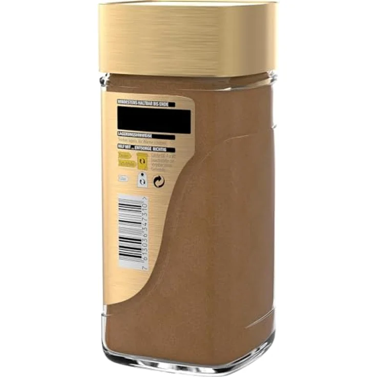Nescafé Gold Crema, löslicher Bohnenkaffee aus erlesenen Kaffeebohnen, Instant-Pulver, koffeinhaltig & aromatisch, 1er Pack (1 x 200g) – Bild 5