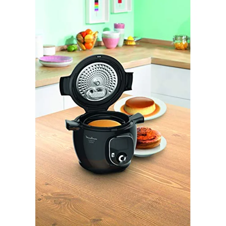 Moulinex CE704110 Intelligenter Multikocher Cookeo Kuchenform Schwarz – Bild 3