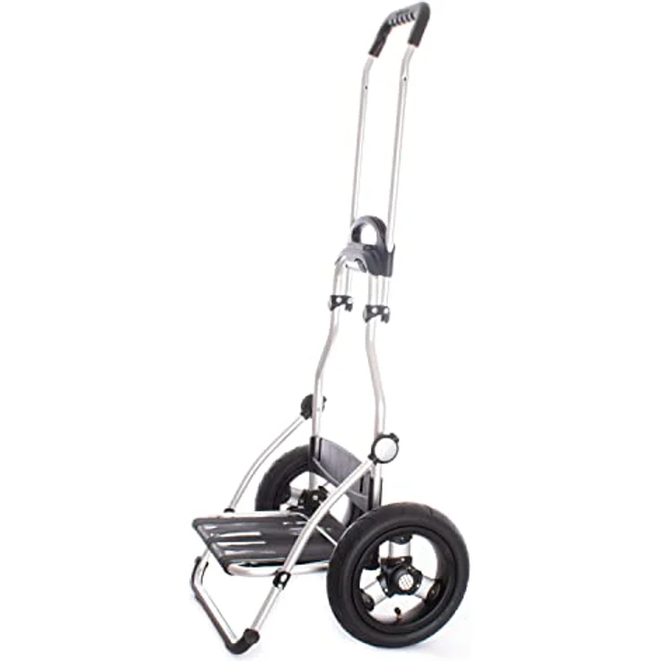 ANDERSEN Einkaufstrolley - Royal Shopper 360° Mole 8 41 L Einkaufsroller, Segelstoff, upcycling, Aluminium, klappbar, luftbereiftes Kugellagerrad – Bild 4