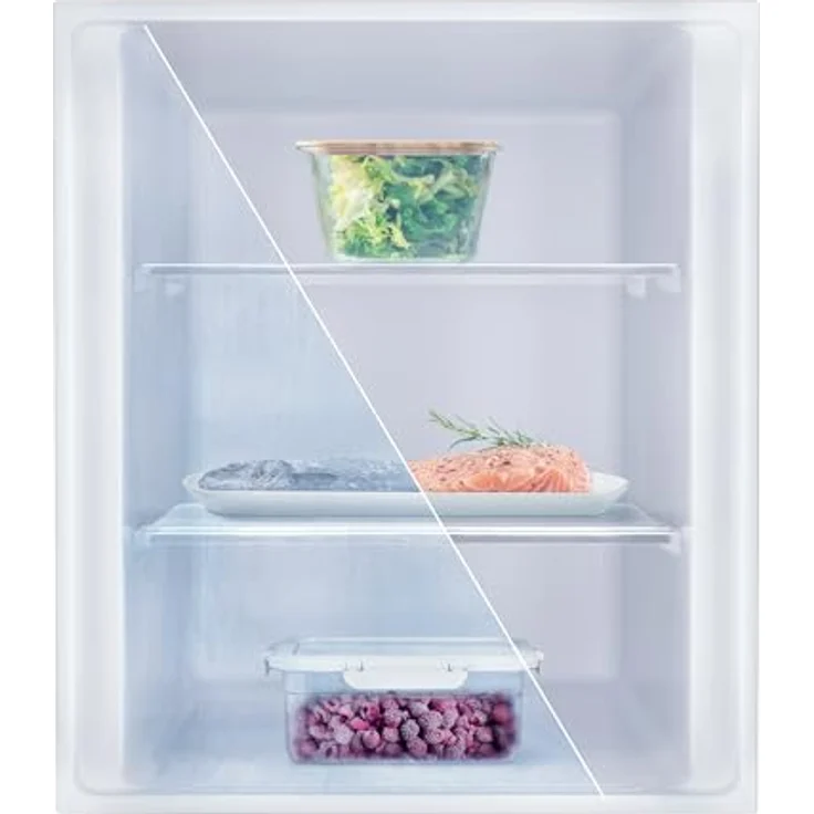 Beko B7RCNE367HXB Kühl-/Gefrierkombination, 316 l Nettovolumen, NoFrost, HarvestFresh, MultiZone, Edelstahl-Look – Bild 5