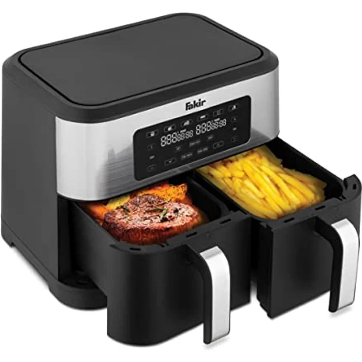 FAKIR Heißluftfritteuse Chefry premium, 2800W Heißluft, edst/sw – Bild 6