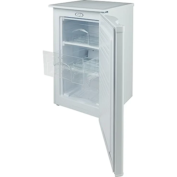 MEDION Gefrierschrank MD37688 (64 Liter, 85cm hoch, 3 transparente Schubladen, wechselbarer Türanschlag) – Bild 4