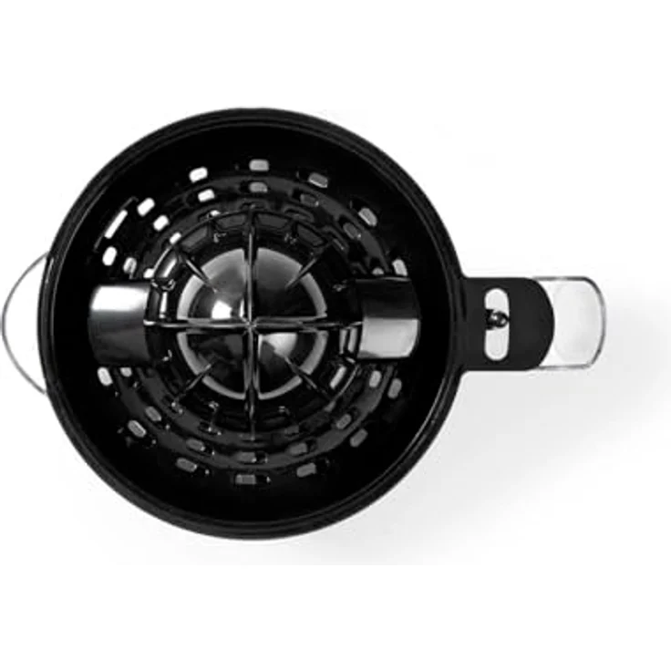 Gastronoma Zitruspresse 18230101, 40 W, 0.8 L, Schwarz / Edelstahl, mit einstellbarem Fruchtfleischfilter und Zwei-Wege-Automatik – Bild 8