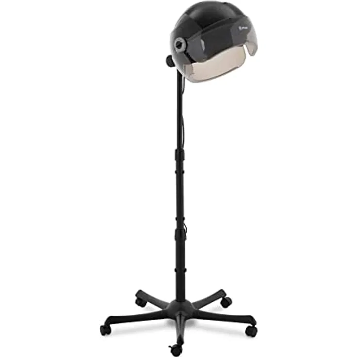 physa PHY-1650HD-04 BLACK Haartrockner mit Stativ schwarz 66 °C Trockenhaube Haartrockenhaube Fönhaube