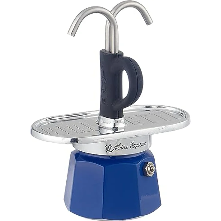 Bialetti Espressokocher-Set Mini 3-tlg. Express Kandinsky für 2 Tassen, Espresso, Espressokanne, Kaffeebereiter, Bunt, 90 ml, 1407 – Bild 5