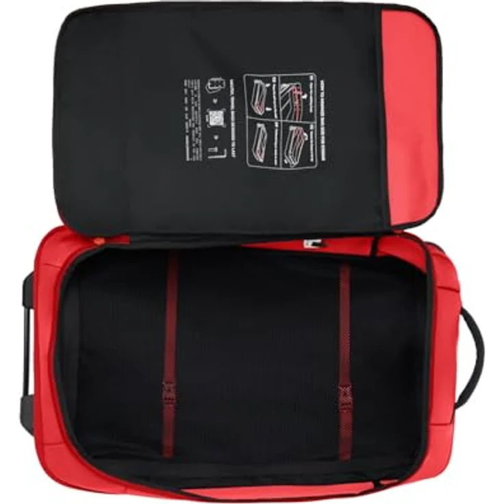 Vaude Takutea 65, 2 Rollen Trolley 65 cm, rot, 100% Polyurethan, Maße: 38 cm x 31 cm x 65 cm – Bild 3