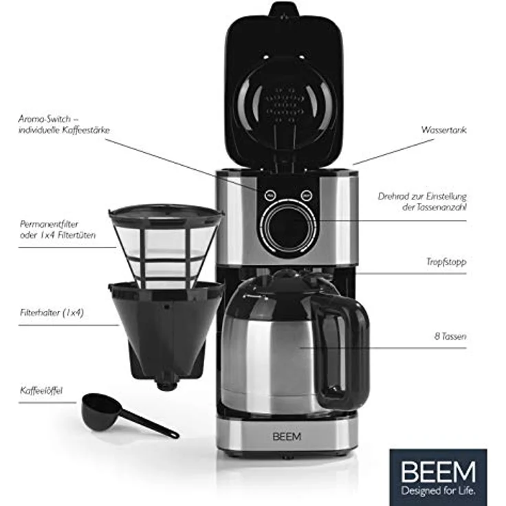 FRESH-AROMA-SWITCH Filterkaffeemaschine - Thermo – Bild 4
