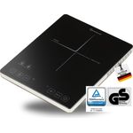 Sommertal Induktionskochfeld 1 Platte 2000W, super slim Design, Touch-Bedienung, Sicherheitsautomatik