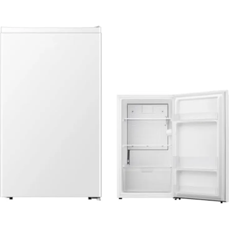 PKM KS94E Vollraumkühlschrank, 92 Liter, Weiß, 2 Liter Flaschenfach, Wechselbarer Türanschlag