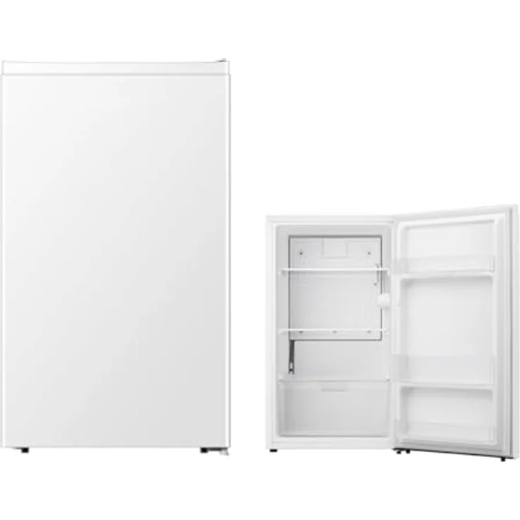 PKM KS94E Vollraumkühlschrank, 92 Liter, Weiß, 2 Liter Flaschenfach, Wechselbarer Türanschlag – Bild 1