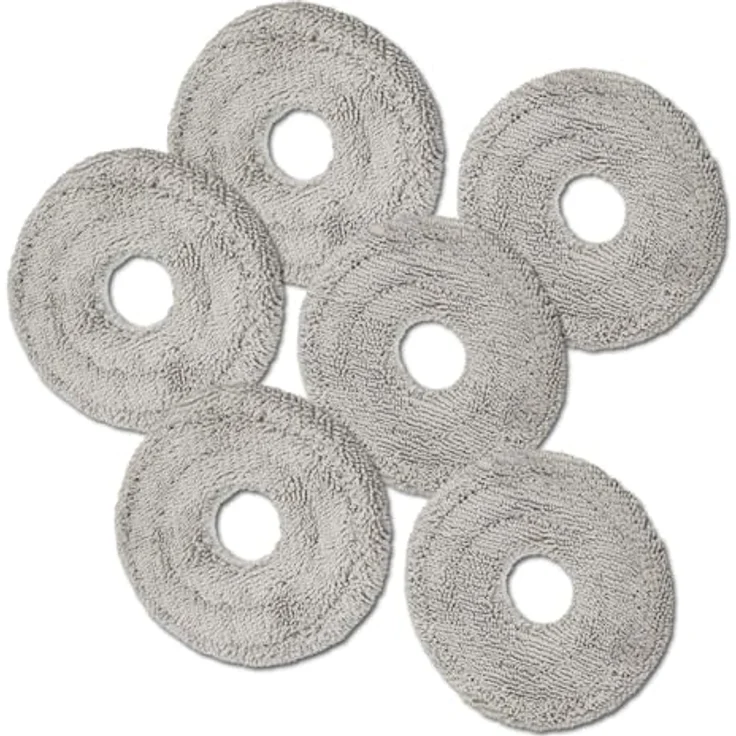 MEDION Zubehörset für Saugroboter X55 SW+ MD12039, 6x Mopp-Aufsätze – Bild 1