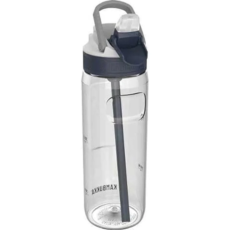 Kambukka Lagoon 750 ml, auslaufsichere Trinkflasche aus bruchsicherem Tritan mit integriertem Strohhalm – Bild 3