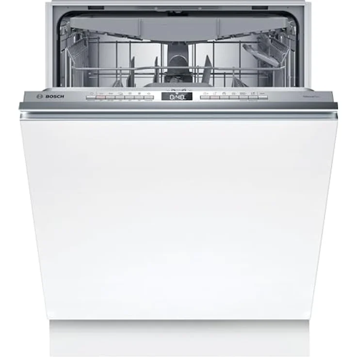 Bosch SMV4EVX08E Serie 4 Vollintegrierter Geschirrspüler 60 cm, Leise, Rackmatic, Automatische Türöffnung, AquaStop, InfoLight, Energieklasse B – Bild 1