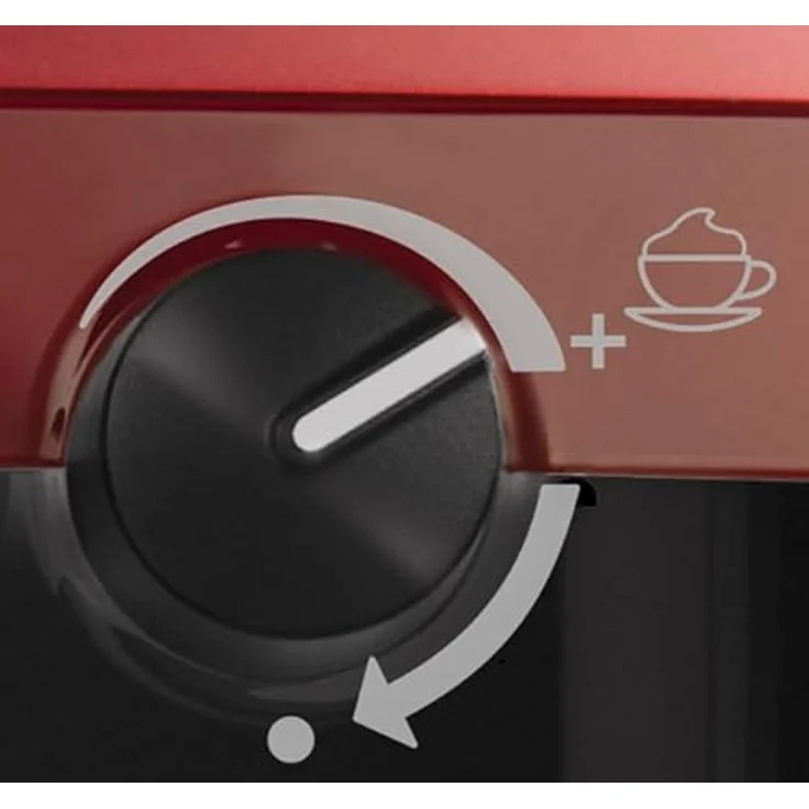 Breville VCF046X PrimaLATTE 3 in 1 Kaffeemaschine, 1.5 Liter, Rot-Metallic – Bild 4