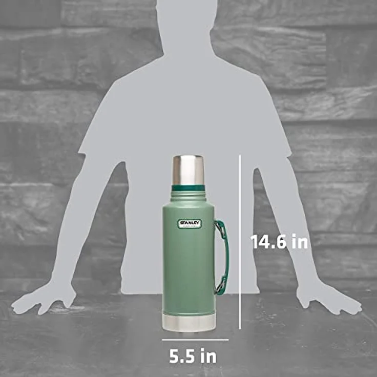 Stanley Classic Vakuum Flasche Hammerschlag 2l – Bild 4