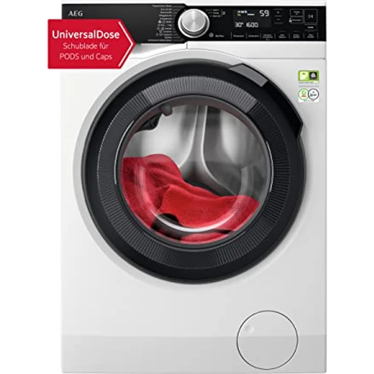 AEG LR8E80600 / WiFi / UniversalDose Schublade / 10.0 kg / Leise / Nachlegefunktion / Kindersicherung / Wasserstopp / 1600 U/min – Bild 2