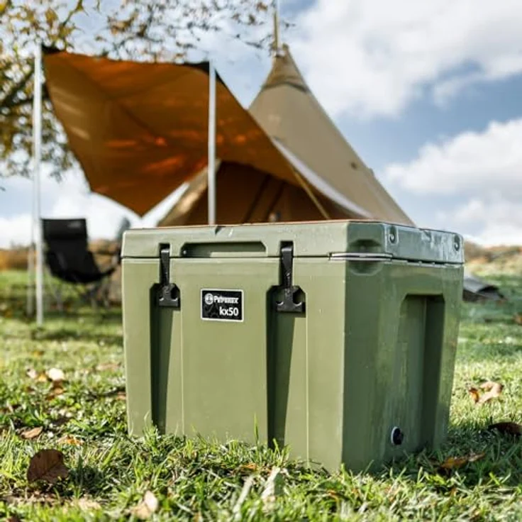 Petromax passive Kühlbox 50 Liter oliv – Bild 4