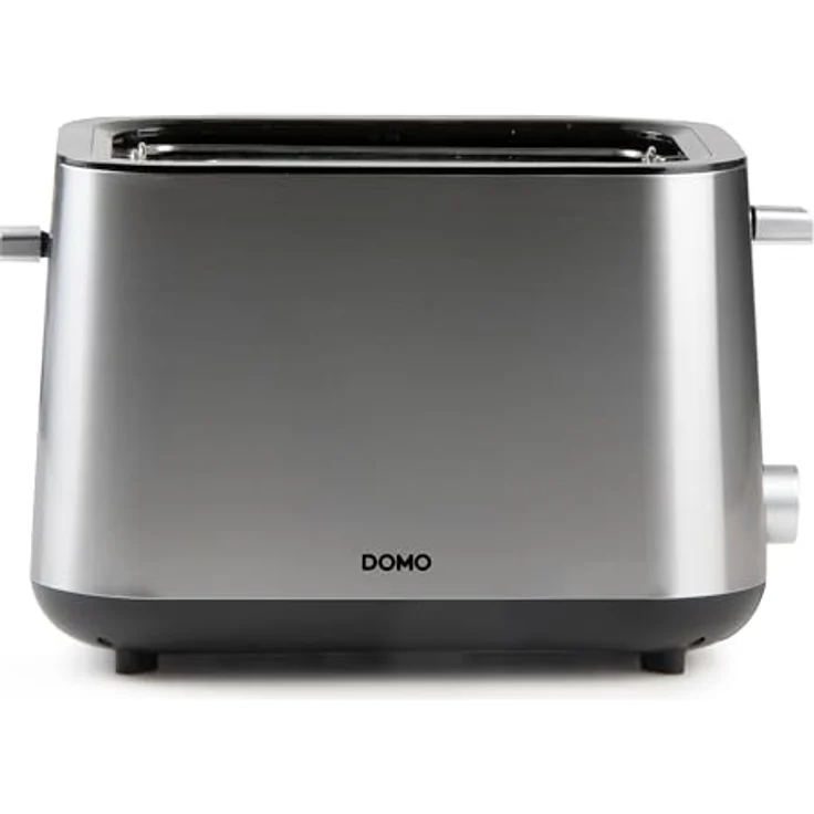 DOMO DO966T Toaster - für 2 Toasts - mit eingebautem Brötchenaufsatz - Edelstahl - 900 W – Bild 3