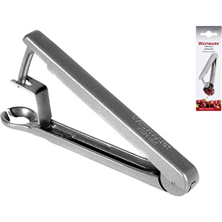 Westmark Kirschenentkerner--entsteiner, Länge: 14 cm, Aluminium, Kernex, Silber, 40002260 – Bild 3