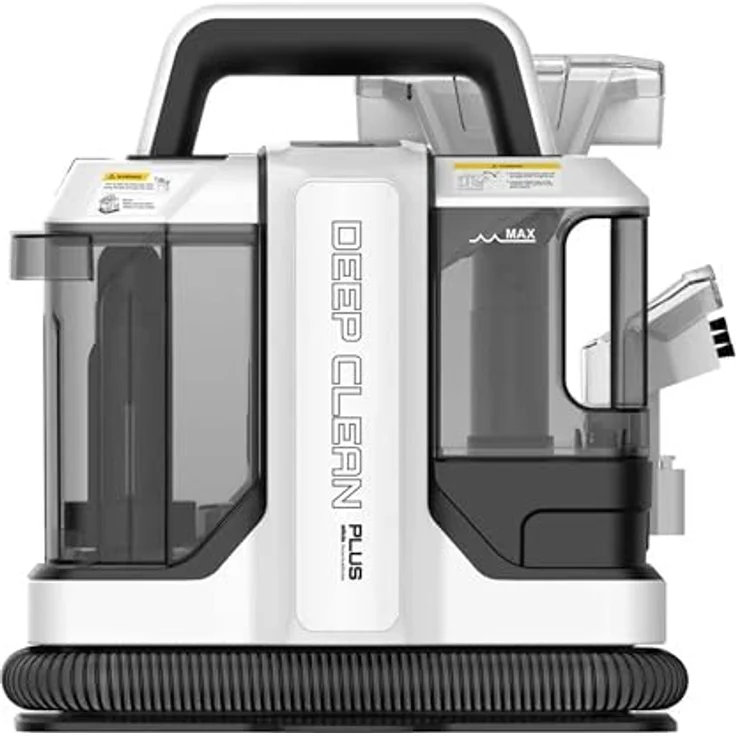 Silva Schneider SC 7500 Spot Cleaner, Polster- & Teppich-Nassreiniger mit 750W, 15 kPa Saugleistung, Dual-Wassertank, kompaktes Design für Teppiche, Polster und Autositze – Bild 2