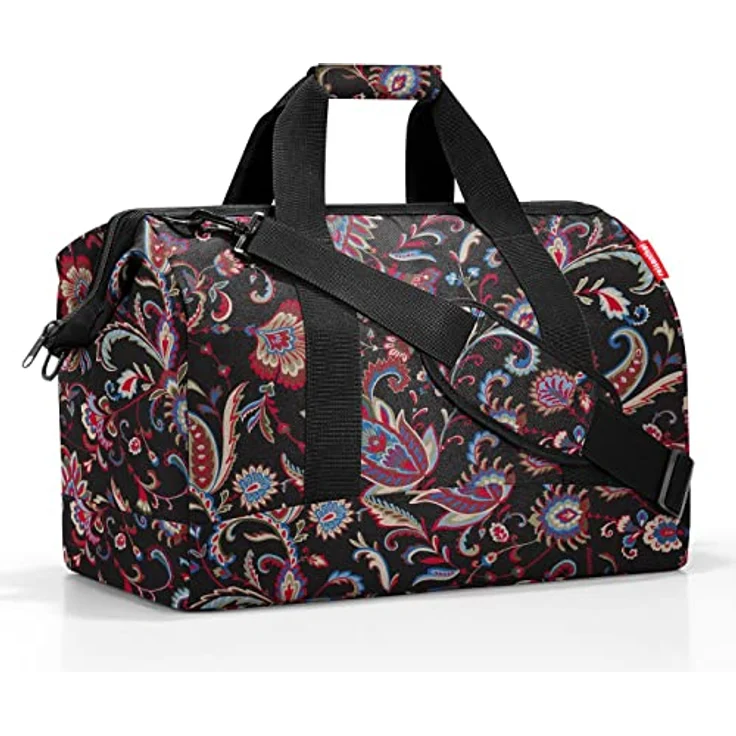 reisenthel allrounder L paisley black  Vielfältige Doktortasche zum Reisen, für die Arbeit oder Freizeit  Mit funktional-stylischem Design – Bild 1