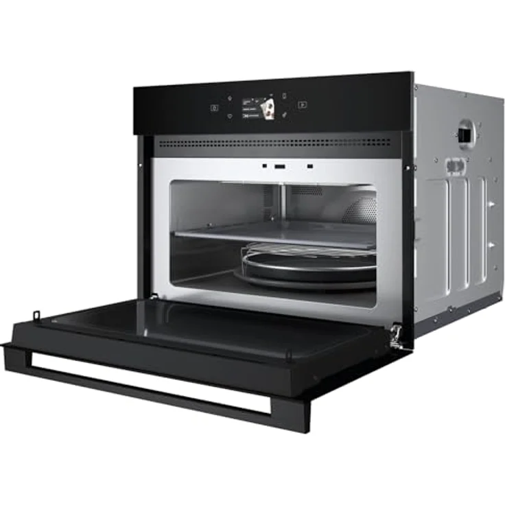 Bauknecht BMP9O7TK Einbau-Mikrowelle mit Grill und Heißluft, 40 l Garraum, schwarzes Glas, 31 Funktionen, 3D-System, 3.5“ TFT Touchdisplay – Bild 3