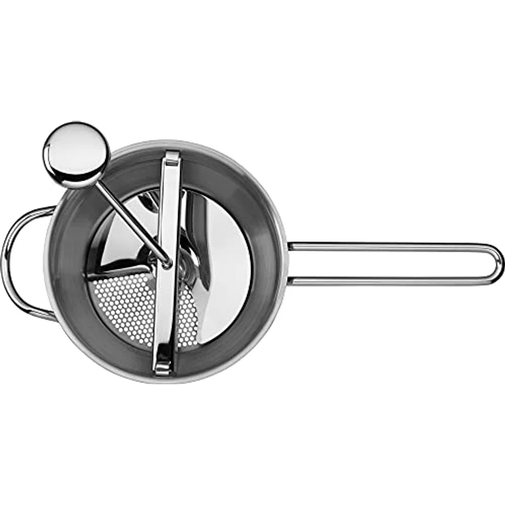 WMF Gourmet Passiermühle mit 3 Lochscheiben, 19 x 11,5 cm, Cromargan Edelstahl poliert, Passiergerät für Obst und Gemüse, zerlegbar – Bild 4